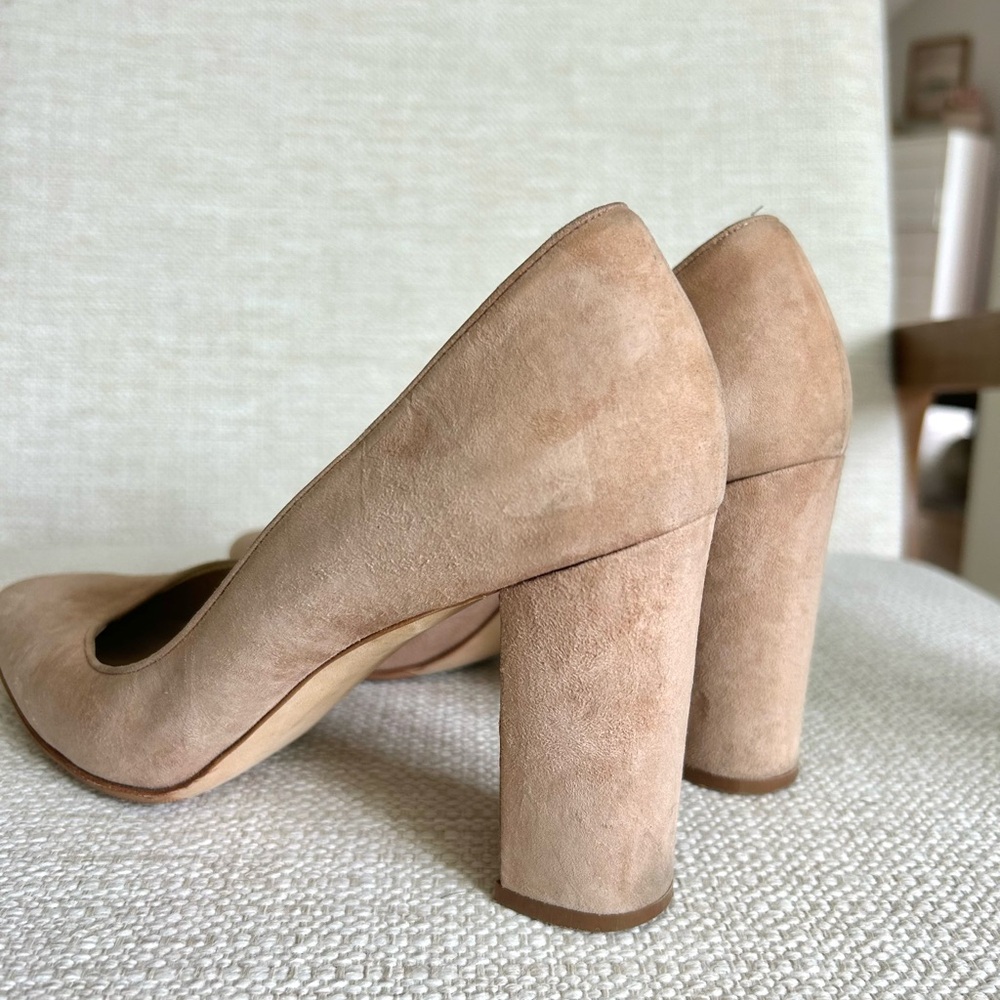 manolo blahnik block heel pumps - Picture 4 of 8